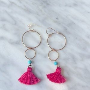 Tess and Tricia earrings